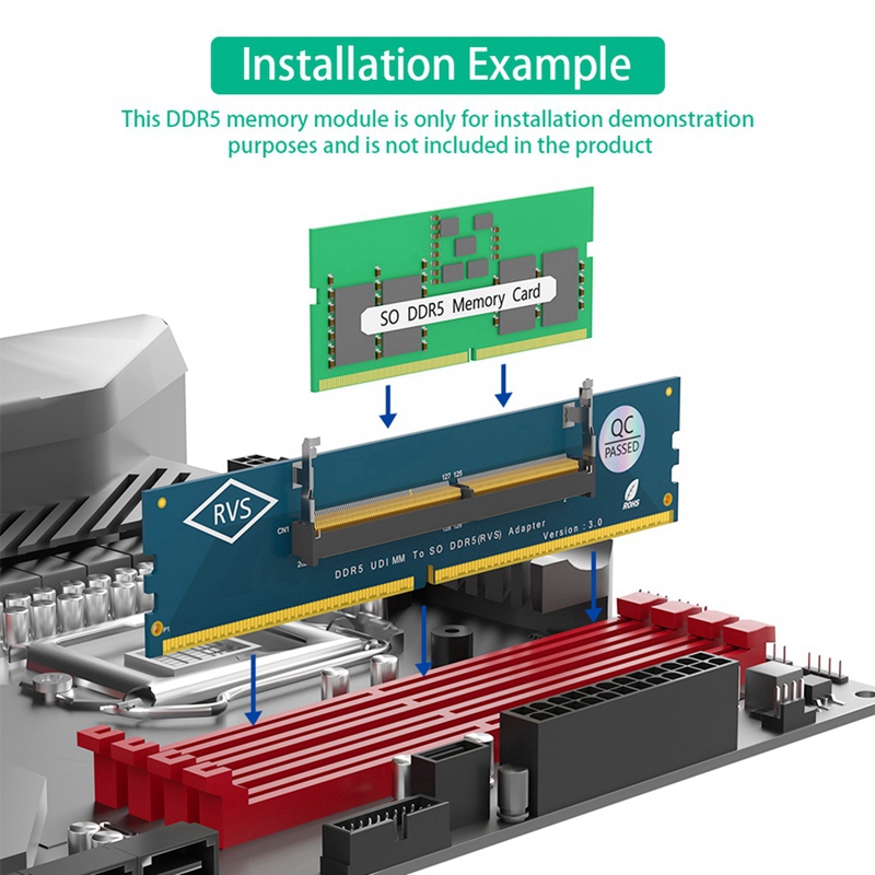 Carte adaptateur de mémoire DD - Ddr5 Sodimm avis et prix