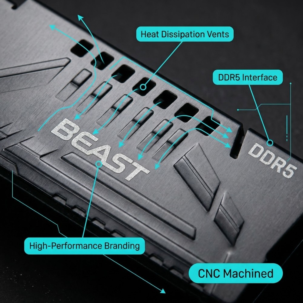 TISHRIC 10 pièces Radiateur de - Ddr5 Memory avis et prix
