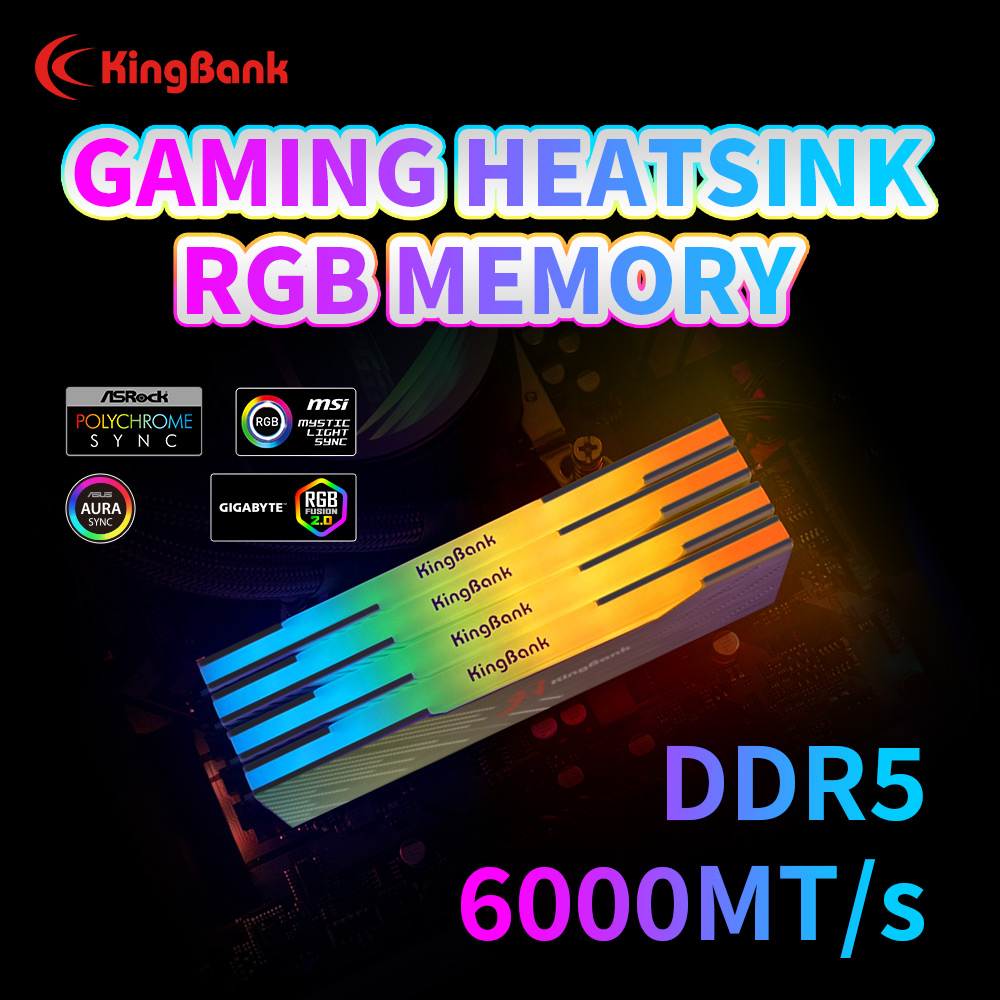 KingBank KRRB DDR5 RGB Série S - Ddr5 16Gb 6000Mhz avis et prix