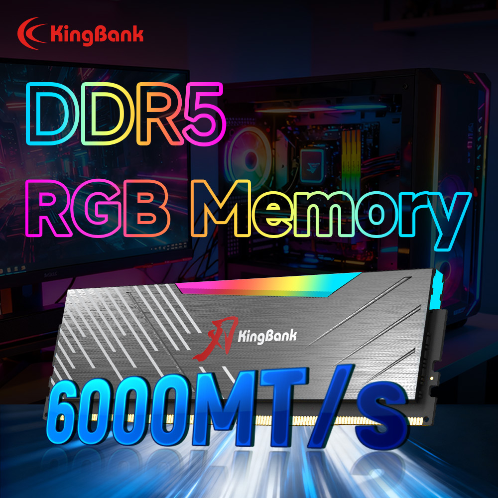 KingBank KRRB DDR5 RGB Série S - Ddr5 16Gb 6000Mhz avis et prix