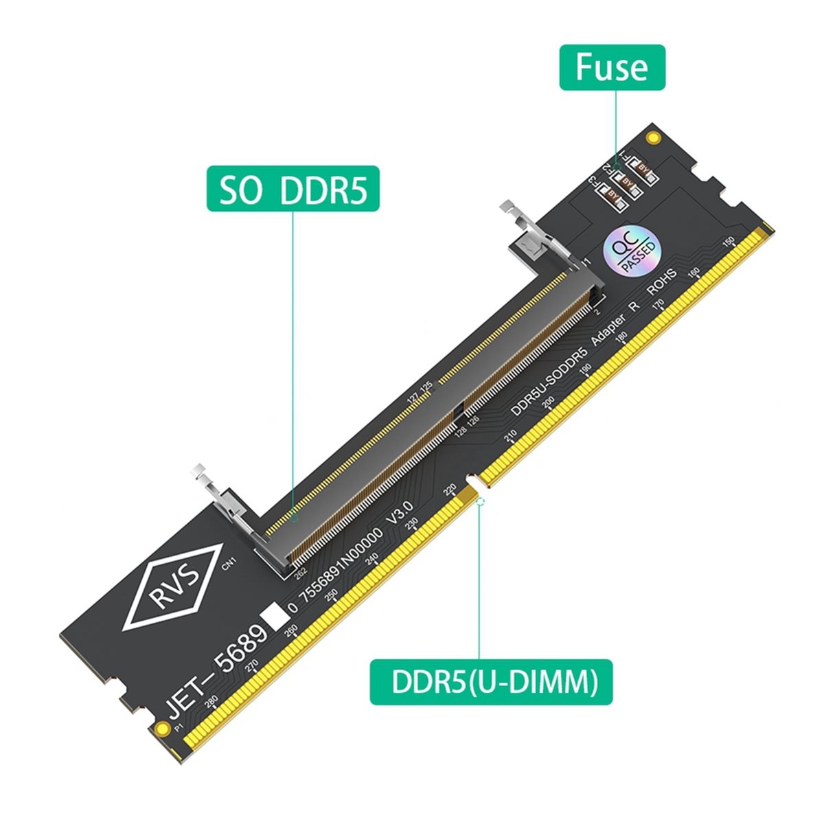 Carte adaptateur de mémoire DT - Ddr5 Sodimm avis et prix