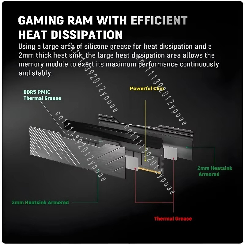 Mémoire DDR5 pour PC de bureau - Ddr5 16Gb 6000Mhz avis et prix