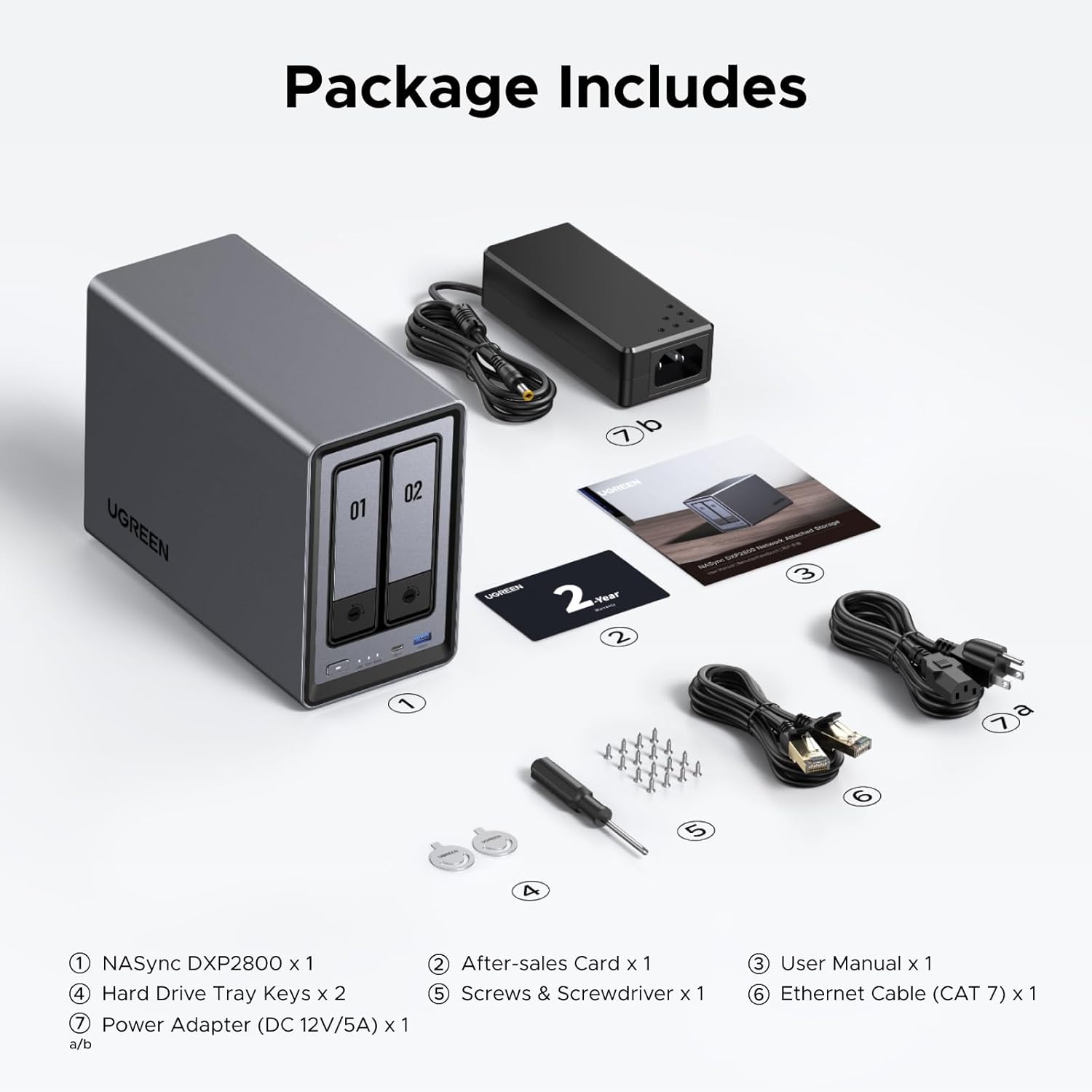 MAF UGREEN NASync DXP2800 NAS  - Ddr5 8Gb avis et prix